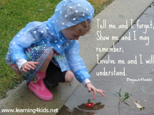 Learning is Tell Me and I Forget