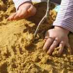 Sensory Play with Sand