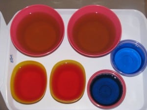 Jelly has set ready to play! using jelly for sensory play