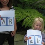 Showing off their wonderful work!