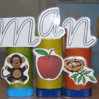 Toilet Roll Alphabet 9