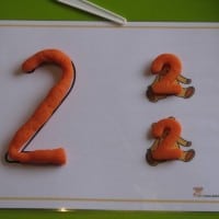 Number Play Dough Mats 7 Number Play Dough Mats 7