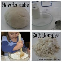 How to make salt dough and recipe