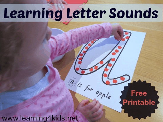 What are some games to teach children their letters?