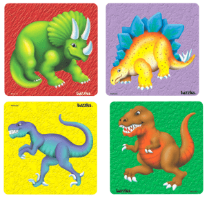 Dinosaur Tray Puzzles Set of 4