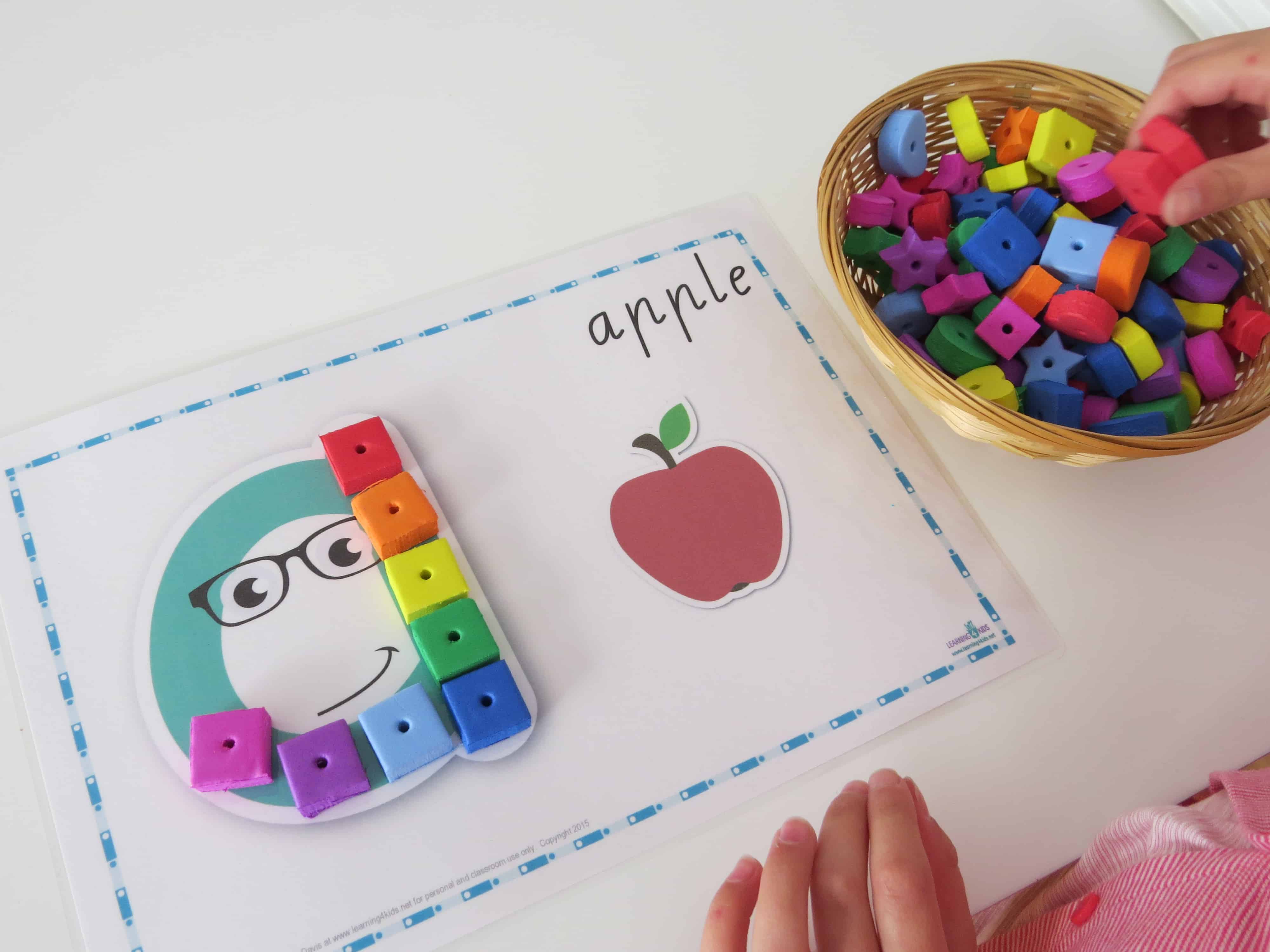 Colorations® Jumbo FunShapes Foam Beads Pack of 500 Learning 4 Kids