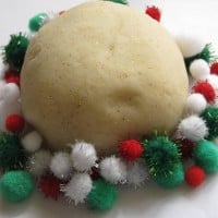 christmas theme play dough