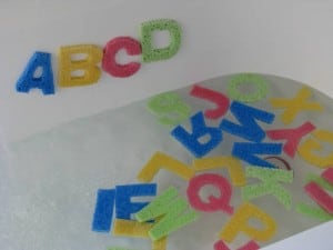 Alphabet Sponges 1