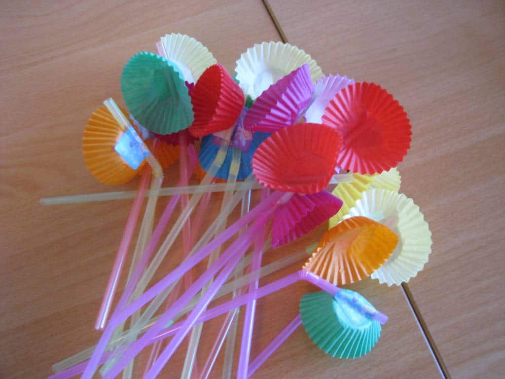 Straw Flowers  Learning 4 Kids