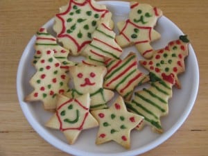 Simple Shortbread Christmas Cookies