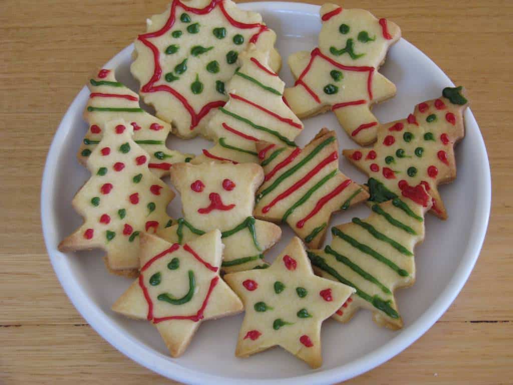 Shortbread Christmas Cookies Learning 4 Kids 