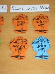 Activities for sight words