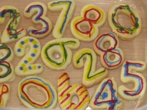Number Cookies Fun numeracy activities for kids