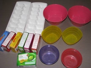 What you will need for jelly sensory play activity?