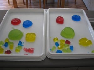 ideas for using jelly for play