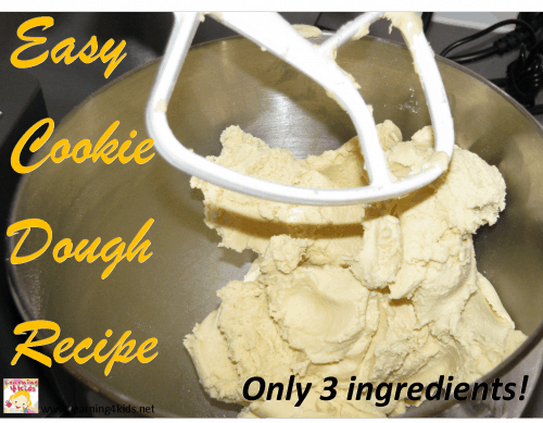 Easy Cookie Dough Recipe | Learning 4 Kids