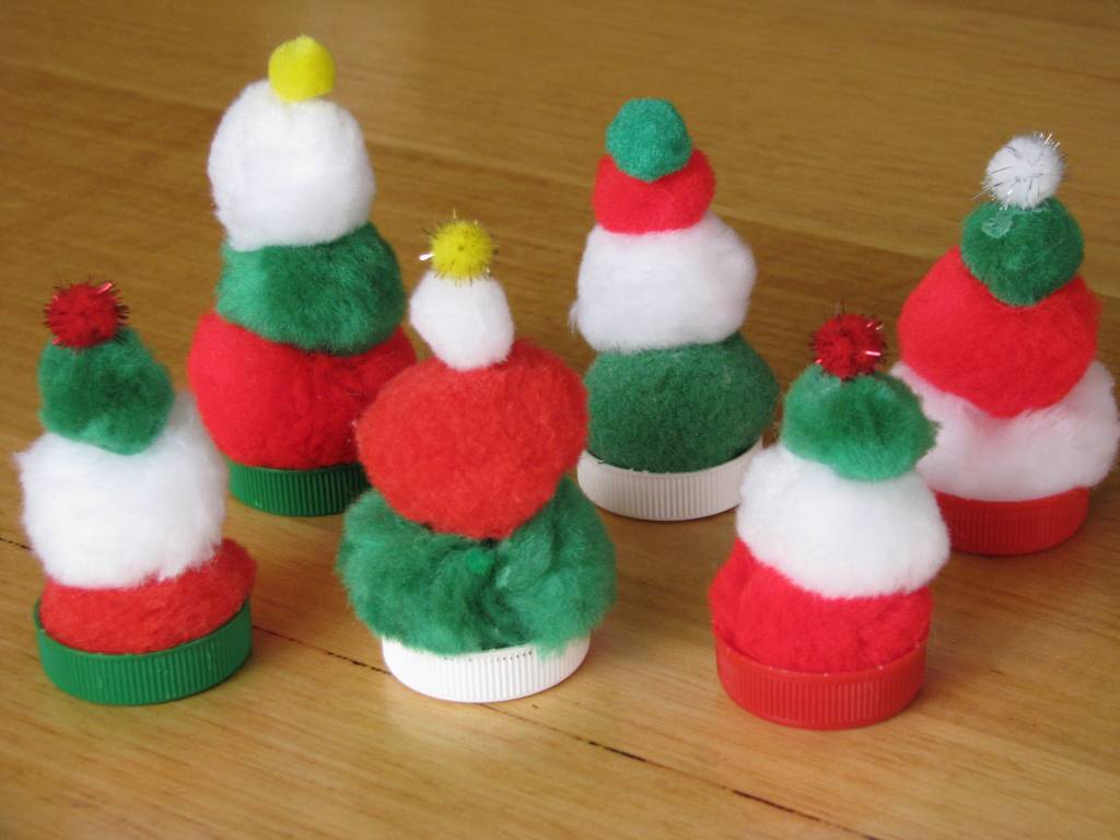 Pompom Christmas Tress