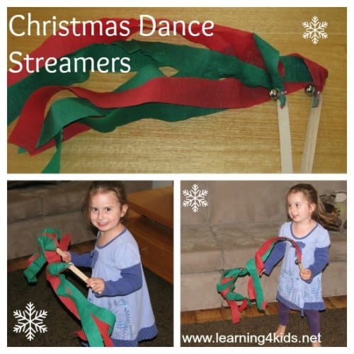 Christmas Dance Streamers Learning 4 Kids