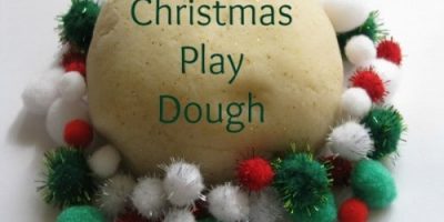 Christmas play dough