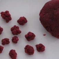 Blackberry play dough recipe and learning fun
