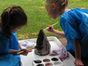 Homemade volcano 8