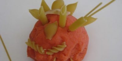 Play dough activity ideas for kids and toddlers - pasta and play dough fun