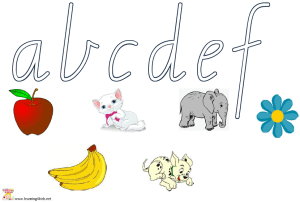 Toilet Roll Alphabet Printable