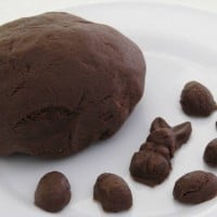 how to make chocolate play dough