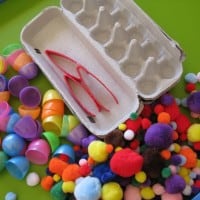 ideas for an easter sensory tub or table