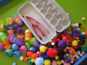 ideas for an easter sensory tub or table