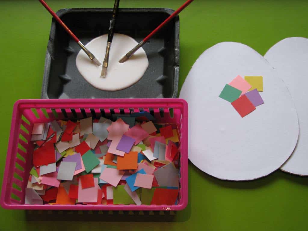 Easter Egg Hole Punch Activity - Fine and Gross Motor Activity