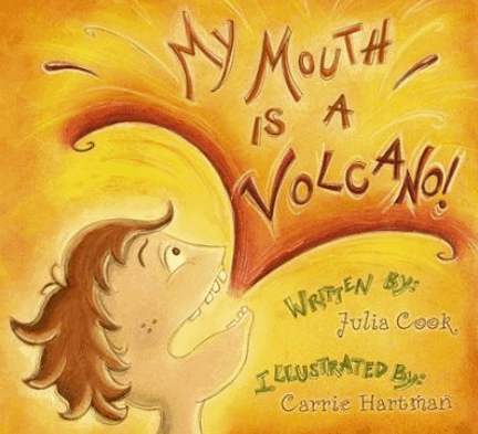 Fiction Books for children about volcanoes
