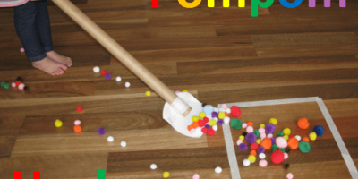 Pompom Hockey Game for Indoors