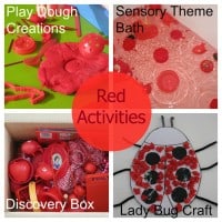 Colour/ color Red Activities