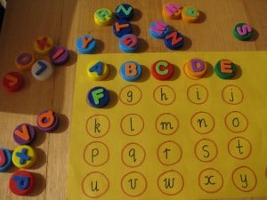 simple alphabet activities for kids and toddlers