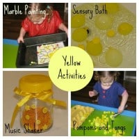 yellow activities for kids