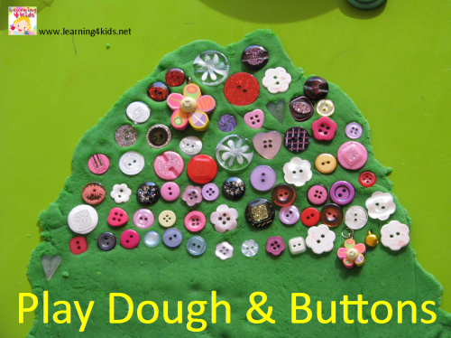 Play dough activity ideas for kindergarten, preschool and toddlers