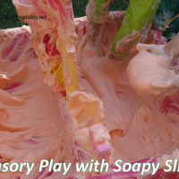 How to make slime with soap flakes