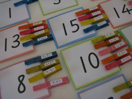 Peg-a-Number Facts 2