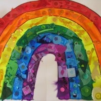 rainbow activities for kids, preschoolers, kinders and toddlers
