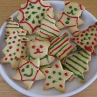 Simple Shortbread Christmas Cookies