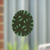 Cellophane Snow Flake Christmas Sun Catcher