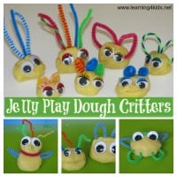 Jelly Play Dough Critters