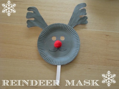 how to make a reindeer mask