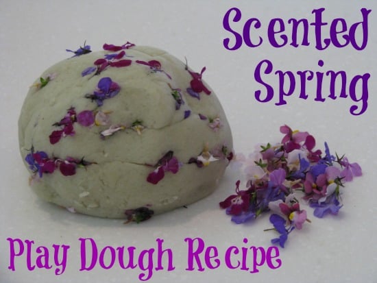 Spring Play Dough - scented