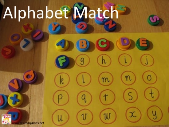 Alphabet Match | Learning 4 Kids