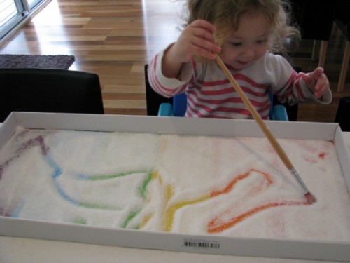 Rainbow Salt Tray