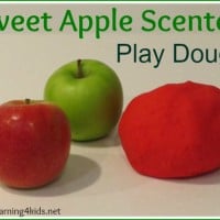 Sweet Apple Scented Play Dough Recipe