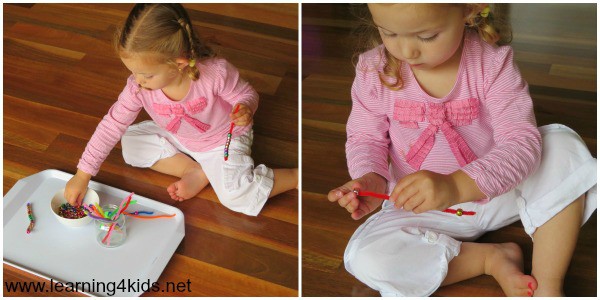 Fine Motor Learning Tray Activities 2