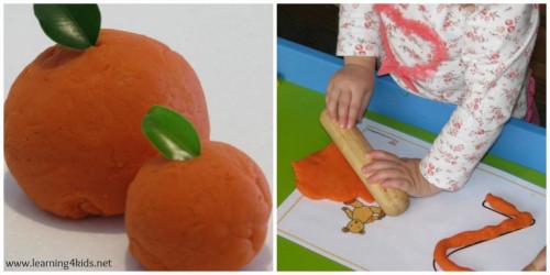 Orange Scented Play Dough1